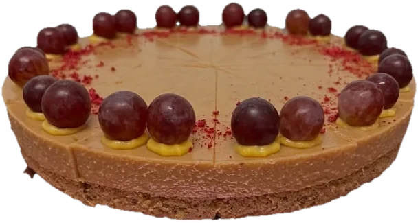 Torta s červeným hroznom